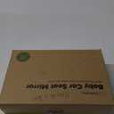 Safety Baby Car Seat Mirror - Wide Shatterproof Backseat Infant Car Mirror for Baby Rear Facing, Crystal Clear View, Travel Accessories, Easy Install & Adjustable for Removable Headrest (Matte Black) (Large 11.5 x 7.5")