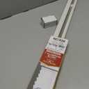 LOTUS & WINDOWARE Cordless 1" Aluminum Mini Blind 46.5" Wide x 36" Long, Alabaster, Room Darkening Metal Indoor Window Blinds for Home and Office