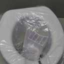 Carex Toilet Seat Riser, Elongated Raised Toilet Seat Adds 3.5 inches to Toilet Height, for Assistance Bending or Sitting, 300 Pound Weight Capacity Toilet Riser