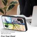 for Galaxy S23 Plus Case with Built in Kickstand,Shockproof/Dustproof/Drop Proof 3-Layer Military Grade Protective Cover for Samsung Galaxy S23 Plus 6.6" 2023,Abstract Colorful Tree of Life