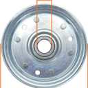 2 PCS Idler Pulley Compatible with For King Kutter RFM Series Finish Mower (4’, 5’, 6’ Sizes) - Replace OEM 164090 for Mower Performance