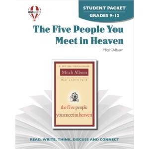Five People You Meet In Heaven - Student Packet by Novel Units Five People You Meet In Heaven - Student Packet by Novel Units