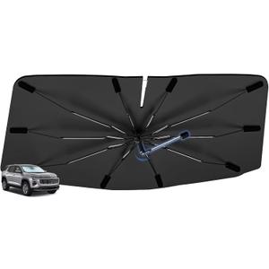 Windshield Sun Shade Umbrella for Chevrolet Equinox 2018-2025, Foldable Car Sunshade(No Gaps), Highly Reflective Front Window Sun Shield Visor for UV Protection, Keep Car Cool Accessories Windshield Sun Shade Umbrella for Chevrolet Equinox 2018-2025, Foldable Car Sunshade(No Gaps), Highly Reflective Front Window Sun Shield Visor for UV Protection, Keep Car Cool Accessories