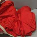 10 Panels 5x10ft Red Backdrop Curtains for Parties, Wrinkle Free Red Photo Backdrop Drapes Back Drop Cloth Drapery for Wedding Birthday Photography Baby Shower Background Decor