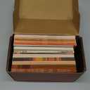 Decorably 40 Pack Foiled and Glittery 4x6in Happy Thanksgiving Cards with Envelopes & Stickers, 10 Charming Designs Thanksgiving Cards Bulk, with Printed Message Inside