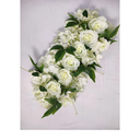 Artificial Rose Peony Hydrangea Arch Flowers for Wedding Decor Wedding Road Cited Flowers Arched Door Flower Row Arches Decor (Color : F)