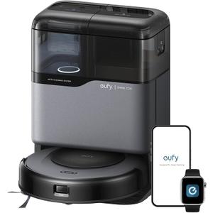 eufy Omni C20 Robot Vacuum and Mop Combo for Hardwood and Carpet
60 Days Self Emptying, Auto Mop Washing and Drying, 3.35" Ultra Slim, Anti-Tangle for Pet Hair, Powerful Suction