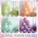 Spring Floral Butterfly Balloon Arch Kit,137Pcs Pastel Lavender Purple Yellow Balloon Garland with Daisy,Butterfly Foil Balloons for Wildflower Fairy Baby Shower Birthday Garden Tea Party Decorations