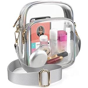 COROMAY Clear Purse for Women, Clear Bag Stadium Approved, Transparent Crossbody Bag