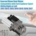 Sunroof Motor Compatible with Ford Explorer Sport Utility 2011-2017 Moonroof Motor Replaces BB53-15B689-AB BB5Z15790A BB5Z15790D