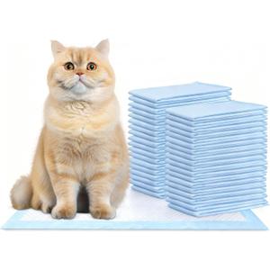 35 PCS Cat Pads Compatible with Breeze Litter System, Super Absorbent with Odor Control, Fresh Scent Cat Pee Pads Refills, 16.9" x 11.7" (35PCS)