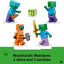 LEGO Minecraft Zombie Dungeon Building & Pretend Play Toy for Boys & Girls - Video Game Playset & Toy Figures for Kids, Ages 8+ - W/Wandering Wastelands Minifigure - Gift Idea for Birthdays - 21587