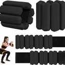 Wrist Weights Set of 2(1Lbs Each), Adjustable Wrist and Ankle Weights for Women and Men, Wearable Arm & Leg Weights Set for Walking, Yoga, Swimming, Cardio, Aerobics, Gym 