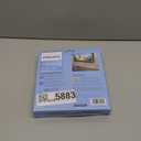 Philips Rabbit Ears Black Indoor TV Antenna, Dipoles and Circular Loop, Tabletop, Digital, Smart TV Compatible, HDTV, 4K 1080P VHF UHF, 5Ft Coaxial Cable, SDV8201B/27