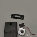 Fingerprint Cabinet Lock, Smart Biometric Cabinet Lock, Keyless Hidden File Drawer Wardrobe Lock, Child Safety Electric Fingerprint Lock, DIY Wooden Furniture Privacy Lock for Home Office, Silver