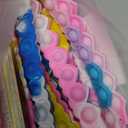 JOYIN 28 PCS Valentine's Day Gifts Cards with Heart Pop Fidget Bracelets, Stress Relief Pop Bubble Fidget Toys for Kids Girls Boys Valentines Classroom School Exchange Gifts, Party Favor Prizes