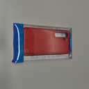 ONETOP Compatible with Samsung Galaxy S24 Wallet Case with Card Holder, PU Leather Kickstand Card Slots Case, Double Magnetic Clasp and Durable Shockproof Cover 5G 6.2 Inch(Red)