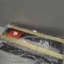 MyGift Black Solid Wood and Brass Metal Magazine Display Rack, Wall Mountable Double Wide Book Holder or Standing Organizer Black