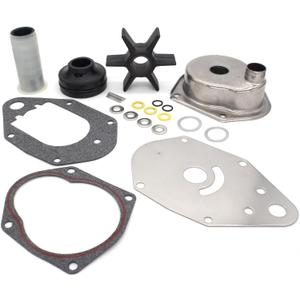 QuickMarine 812966A12 Water Pump Impeller Repair Kit for Mercury Marine 4 Stroke 30-60 HP Outboard Motors Replacement 46-812966A12 Sierra 18-3690 Boat Engine