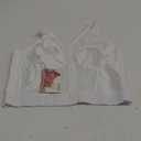 Exquisite Form 5107565 Fully Slimming Wireless Back & Posture Support Longline Bra with Front Closure & Lace (46D, White)