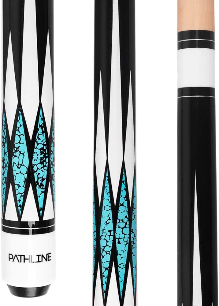 Pool Cue Stick - 58 inch Canadian Maple Billiard Pool Stick