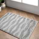Nuloom Tristan Grey/Off-White, 3' x 5', Wavy, Soft and Cozy, High Traffic, Stain Resistant, Easy Clean, Durable Area Rug for Bedroom, Living Room, Dining Space, Den, Foyer, Entryway
