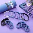 Sasylvia 100 Pcs Suicide Prevention Awareness Silicone Bracelets Suicide Awareness Ribbons Stretch Wristbands Motivational Rubber Bracelet with Inspirational Messages for Men Women, 10 Designs