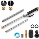 Hydro Jet High Pressure Power Washer-high pressure cleaning tool Extra Long Extendable Wand,Flexible Water Hose Universal Nozzle,Gutter Patio Car Pet Window Cleaning tool