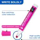 Arts Pal Dry Erase Markers, 48 Count 6 Vibrant Colors, Chisel Tip, Low Odor, Easy Erase, Whiteboard Markers for Classroom, Office, Home, Teachers, Kids, Creative Projects, Back to School Supplies