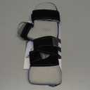 DrFinger Stroke Hand Brace Splint for Straightening Fingers with 5 Fingers Resting Support, Prevent Fingers Curling, Dupuytren's Contractures, Hand Spasms, Fit Right & Left, Men & Women - M (Grey)