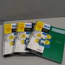 Five Star Interactive Notebook, 1-Subject, Medium/College Rule, Green Cover, (100) 11 x 8.5 Sheets. 3 Set