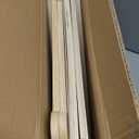 Wooden Baby Shower Crate Closet with Wheels & Higher Handle, Pushable Baby Shower Gifts Baby Basket, Wooden Crate for Storage, Personalized Baby Gifts for Newborn Boy Girl New Parent, 28" x 13.6" x 9" (Natural + No Flower + No Hangers)