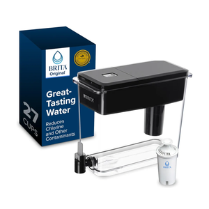 Brita UltraMax Large Water Dispenser With Standard Filter, BPA-Free, Reduces Copper, Cadmium and Mercury Impurities, Lasts 2 Months or 40 Gallons, Includes 1 Filter, Kitchen Accessories, Large 27-Cup