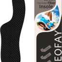 Mortons Extension Orthotic, Carbon Fiber Insole 1 PC Rigid Recovery Shoe Insert Plate for Men Women Morton's Toe, Turf Toe, Hallux Limitus, Hallux Rigidus, Arthritis, Broken Big Toe, 215 mm