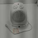 Pro Fusion Heat FH-101A 750/1500 Watt White Oscillating Fan & Heater