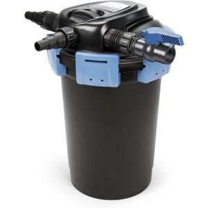 Aquascape 95054 UltraKlean 3500 Biological Pressure Filter with 28 Watt UV Clarifier Sterilizer, 5,200 GPH,Black