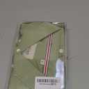 Alimens & Gentle Mens Solid Oxford Shirt Long Sleeve Dress Shirt Work Casual Button Down Shirts with Pocket (Large, Bean Green)