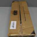 YaFex Curtain Rods 32-144 Inch, Heavy Duty 1 Inch Adjustable Curtain Rod for Windows, Black Extra Long Window Treatment Rods, Modern Design, Easy Installation