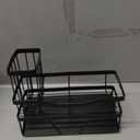 Sponge Holder for Kitchen Sink, Mecyfaty Sink Caddy with Self Drain Tray, Kitchen Sink Organizer, Stainless Steel Countertop Sink Sponge Holder for Dish Soap Kitchen Organizers and Storage Accessories