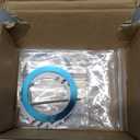 Magnetic Airplane Phone Mount, Ultra-Light Aluminum Alloy, 360° Adjustable, 1/4'' Tripod Mount for iPhone & All Phones, Plane Travel Essentials, Silver