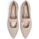 Women's Flats Shoes Pointed Toe Knit Washable Ballet Comfortable Dressy Mary Jane Flat, Size 37