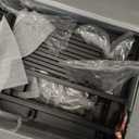 Queen Size 10 Inch Box Spring - Heavy Duty Metal Mattress Foundation (2500lbs Capacity), Noise-Free, Easy Assembly with Removable Fabric Cover