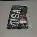 Women's American Flag Tank Top, USA Patriotic Sleeveless Crop Tops, 4th of July Camis Shirt (US, Alpha, Medium, Regular, Regular, Black-403) (Black, Medium)