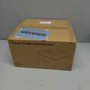 Sous Vide Container with Lid and Built-in Rack Double-Door Design 11.6 QT Sous Vide Containers Grey Sous Vide Pot for Most Sous Vide Machines