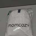 Momcozy Baby Wrap Carrier, Easy to Wear Infant Carrier Slings, Lightweight Hands Free Baby Sling, Adjustable Baby Carriers for Newborn to Toddler 8-35 lbs, Black