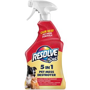 Resolve Pet Specialist Carpet Cleaner Spray for Removal of Pet Stains & Odors Up to 7 Days Old, 22oz