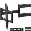 ELIVED Long Arm TV Mount for Most 32-75 Inch TVs, 32" Long Extension Arm Corner TV Wall Mount, Articulating Wall Mount TV Bracket Swivel and Tilt, Holds up to 99 lbs. Max VESA 600x400mm, YD1036