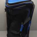 Travelpro Bold Drop Bottom Wheeled Rolling Duffel Bag, Blue/Black, 30-Inch