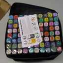 Alcohol Markers, 80 Colors Art Drawing Markers Set for Kids Adults Dual Tip Permanent Sketch Markers, with Organizing Case