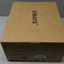 SIBAYS 4Gal/15L Dog Water Fountain for Large Dogs, Stainless Steel Large Pet Water Fountain, Ultra Quiet Automatic Dog Water Bowl Dispenser with Water Level Window and LED Light(FS78, Silver-Grey)